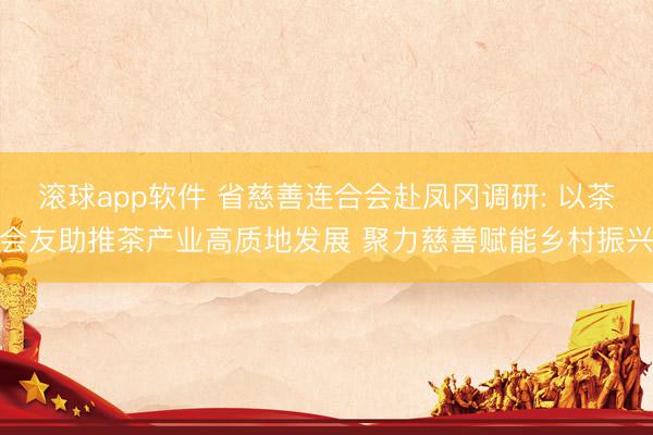 滚球app软件 省慈善连合会赴凤冈调研: 以茶会友助推茶产业高质地发展 聚力慈善赋能乡村振兴