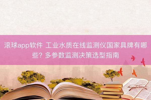 滚球app软件 工业水质在线监测仪国家具牌有哪些? 多参数监测决策选型指南