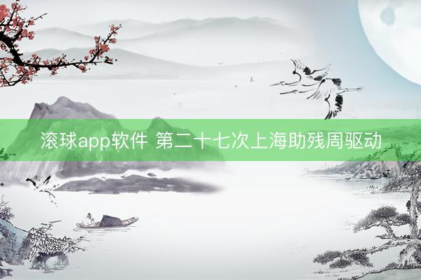 滚球app软件 第二十七次上海助残周驱动