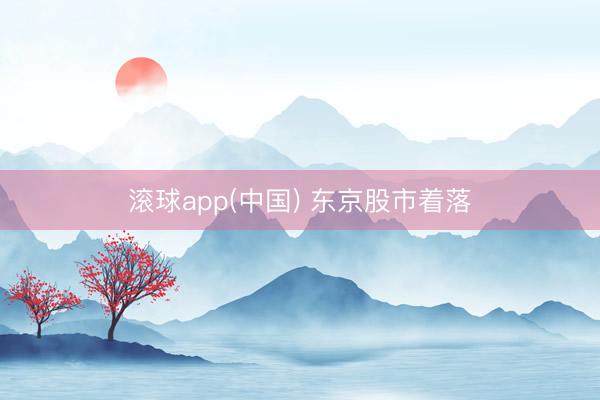 滚球app(中国) 东京股市着落